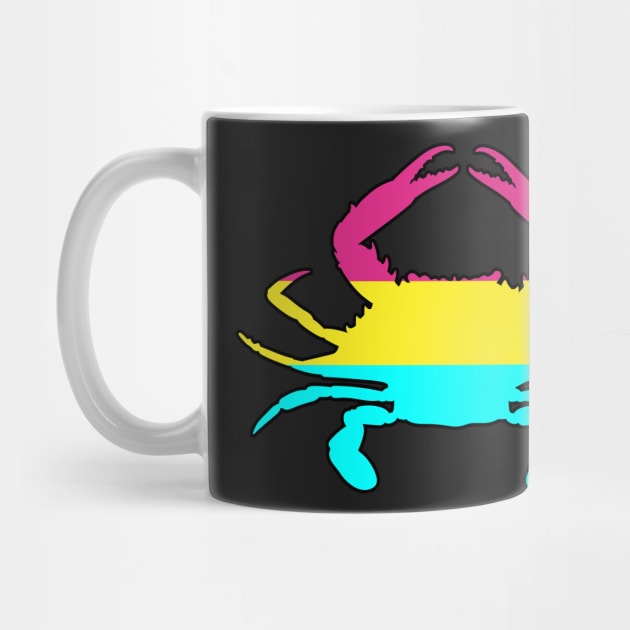 Blue Crab: Pansexual Pride by ziafrazier